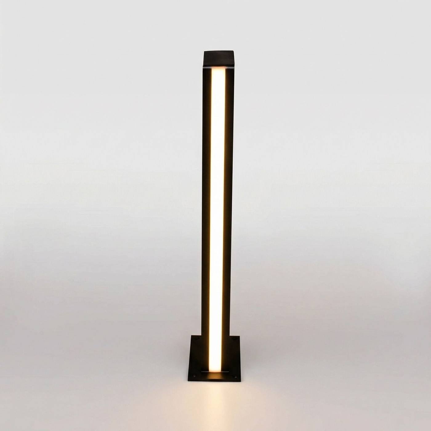 Уличный наземный светильник Elektrostandard Flat 1538 TECHNO LED 3000K чёрный