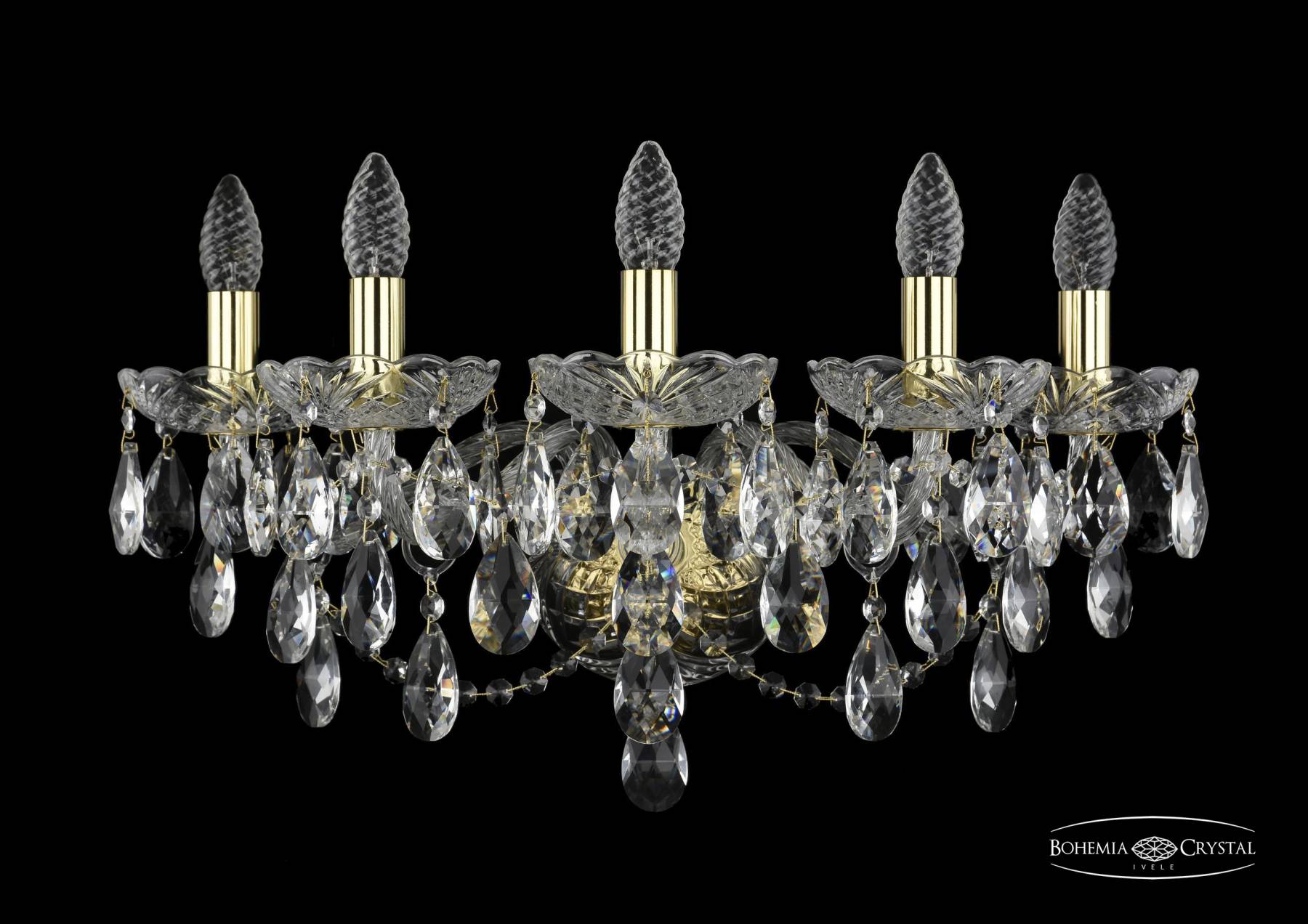 1415B/5/200/XL G Настенное бра Bohemia 1415 1415B/5/200/XL/G