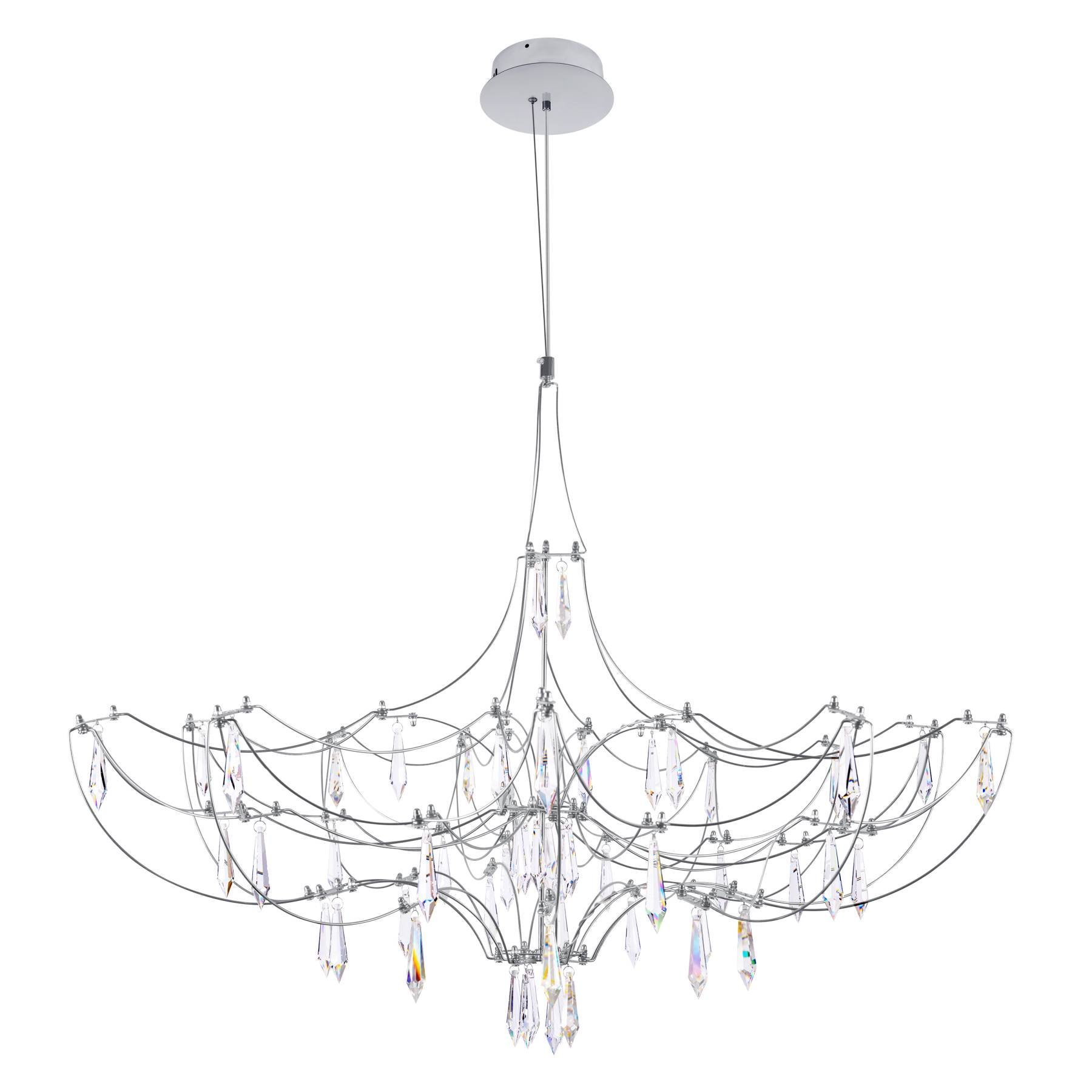 10589/900 Silver Asfour Подвесная люстра Mira Loft It 10589/900 Silver Asfour