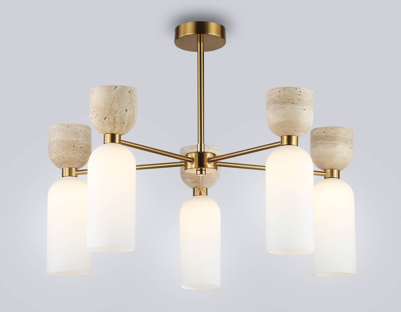 LH53325 Люстра на штанге Ceramo Modern Ambrella LH53325