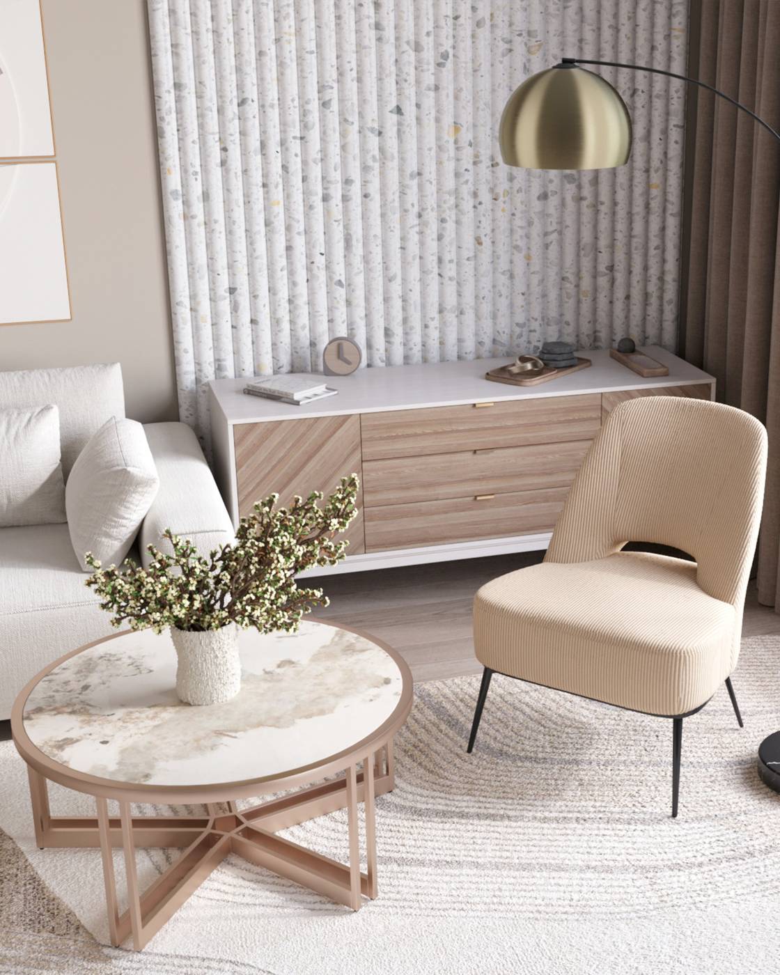 vd-boston-cl-bone Кресло Stool Group Бостон vd-boston-cl-bone