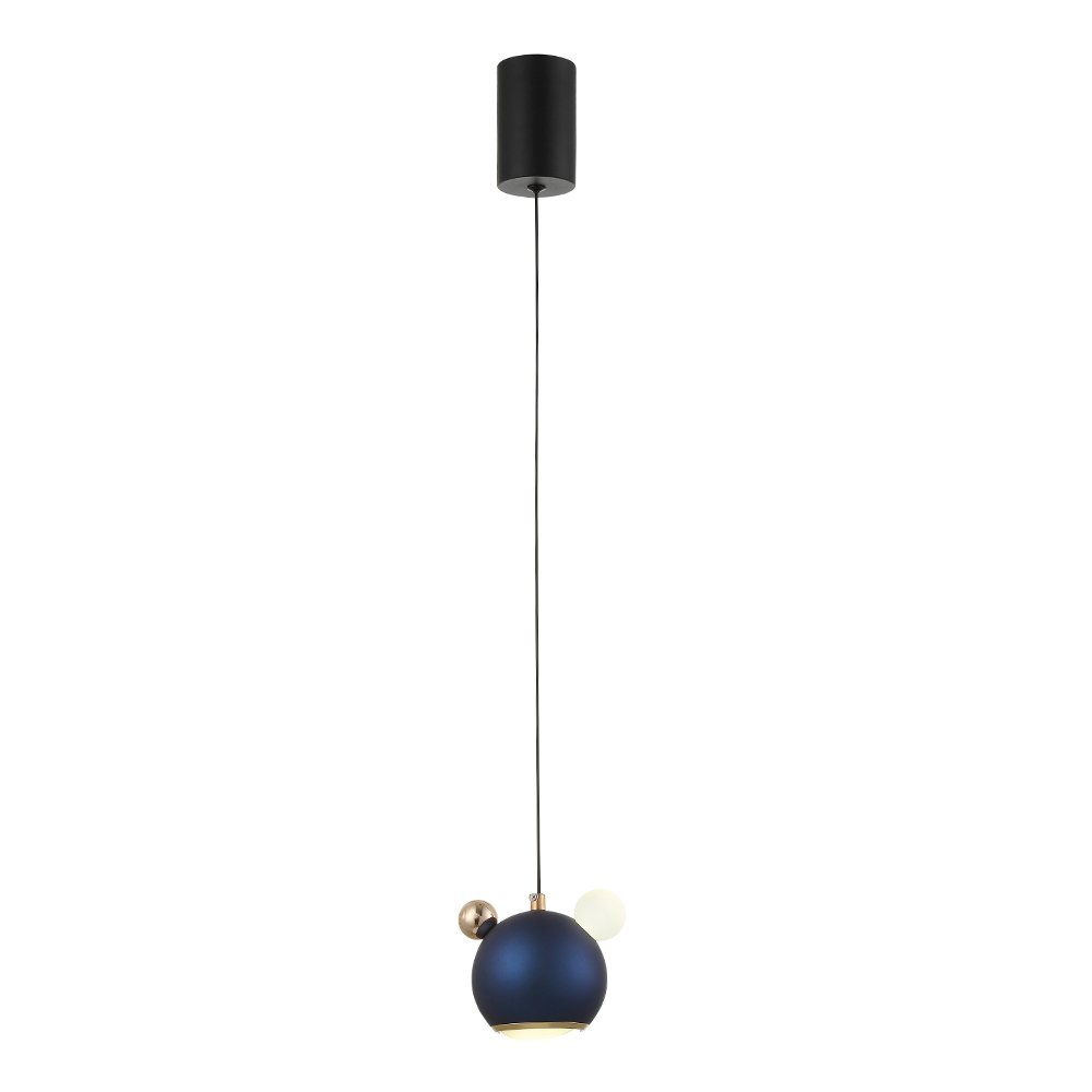 Светильник подвесной Crystal Lux Amigo AMIGO SP LED BLUE