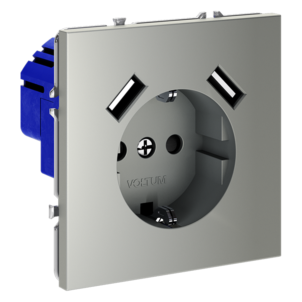 VLS040405 Розетка Voltum S70 VLS040405