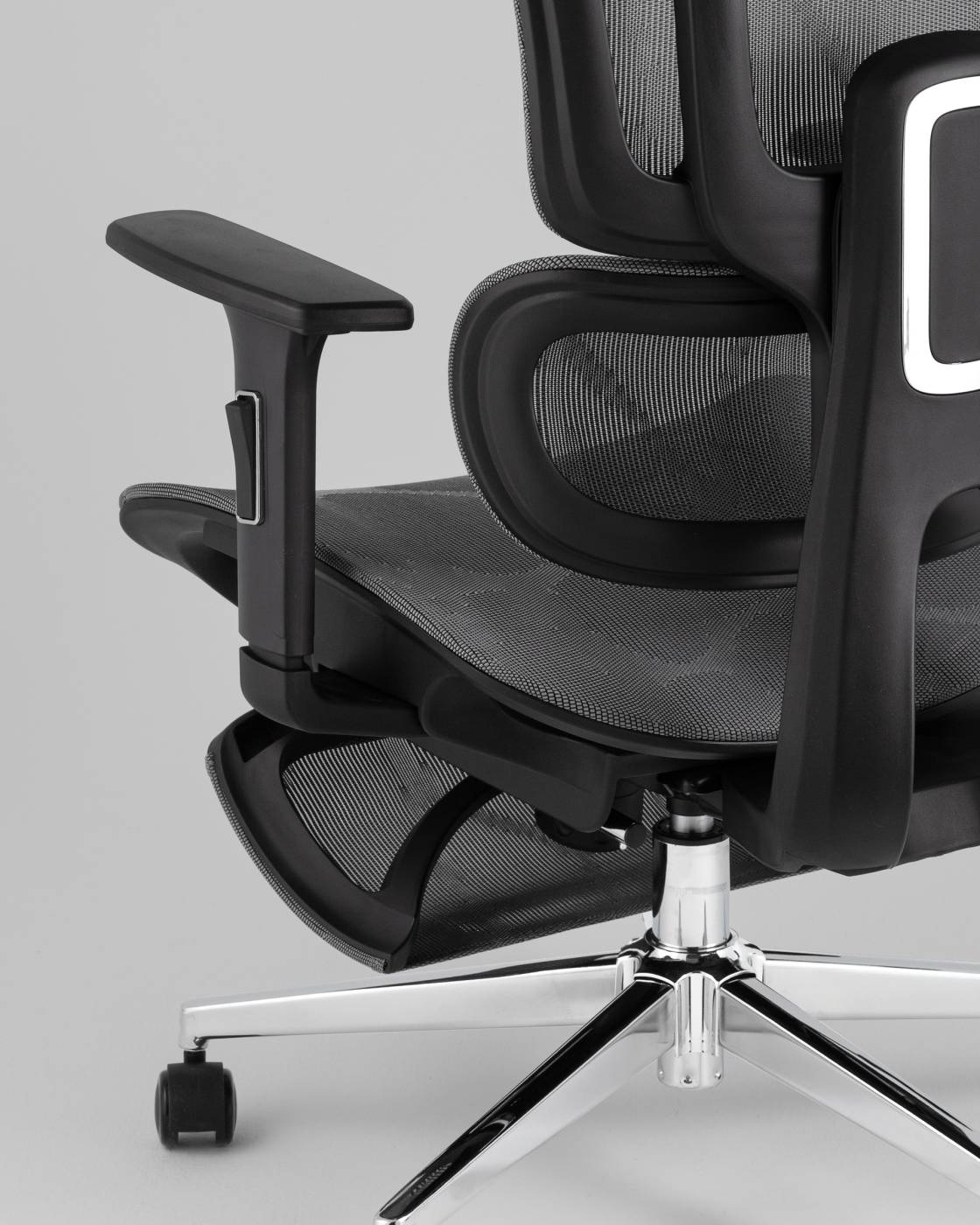 Офисное кресло Stool Group YF-W938A bl.sh. ST982-2 grey