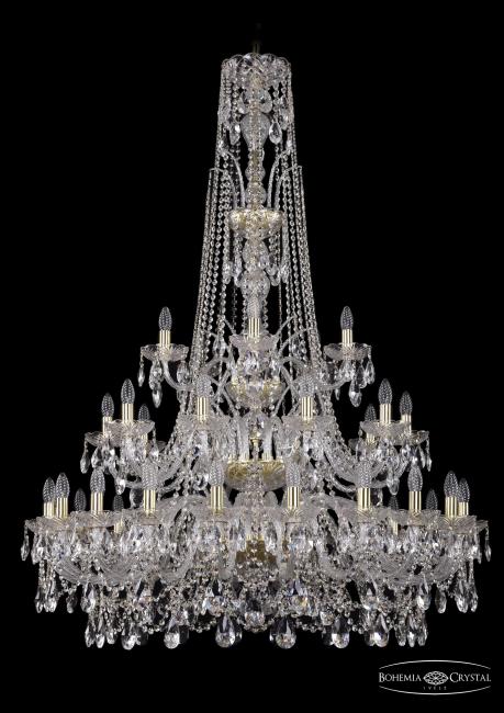 1411/20+10+5/400/XL-155/3d G Подвесная хрустальная люстра 1411 Bohemia 1411/20+10+5/400/XL-155/3d G