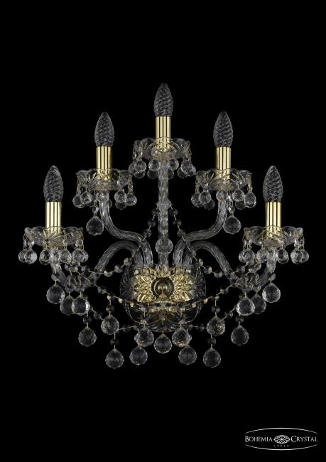 1409B/2+2+1/195/XL G Настенное бра Bohemia 1409 1409B/2+2+1/195/XL/G