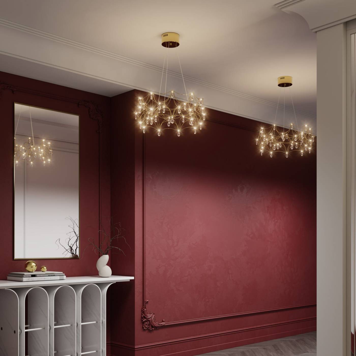 Подвесная люстра Sonet Bogates 90401 LED