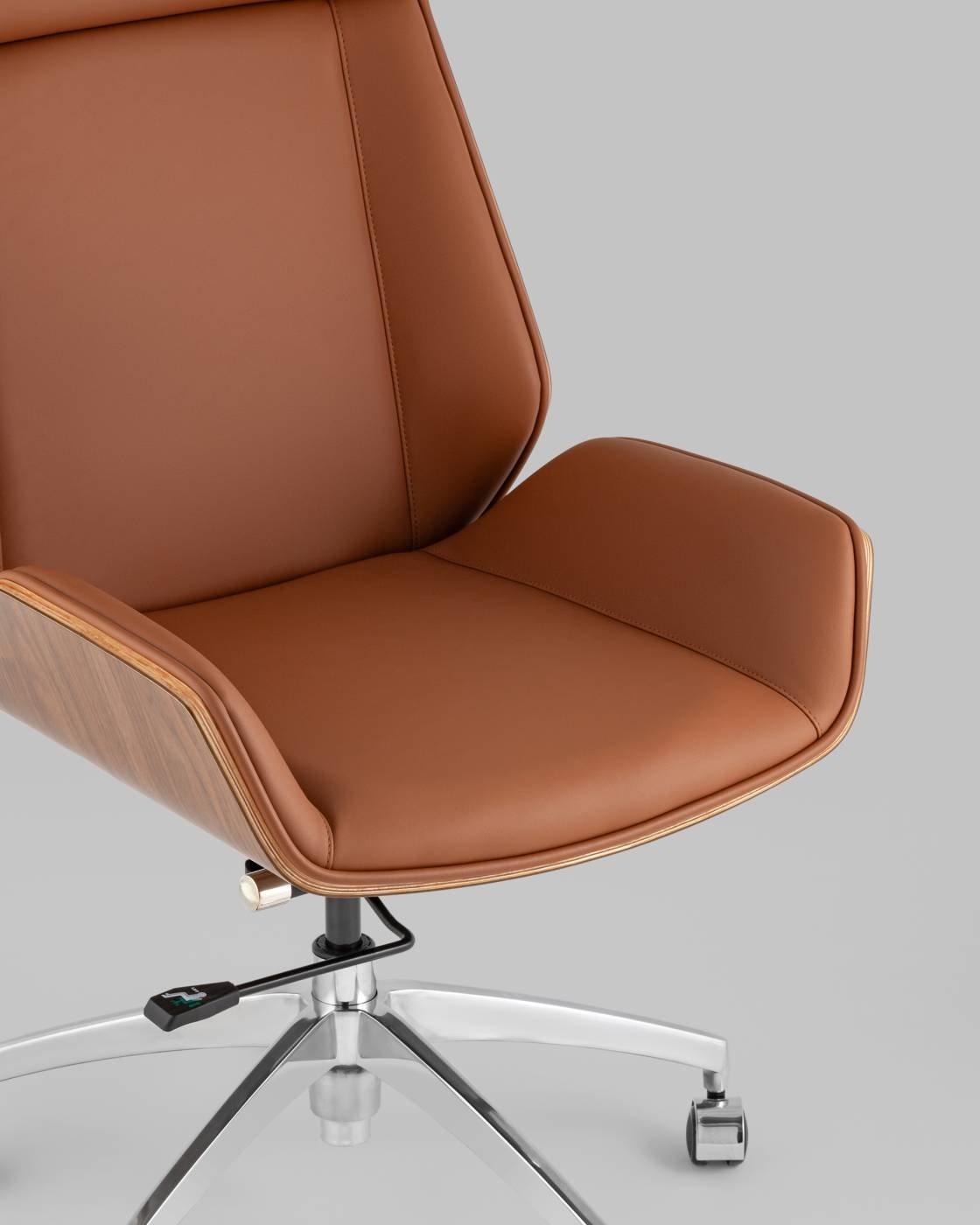 Компьютерное кресло Stool Group Crown A312 8383-14 walnut back