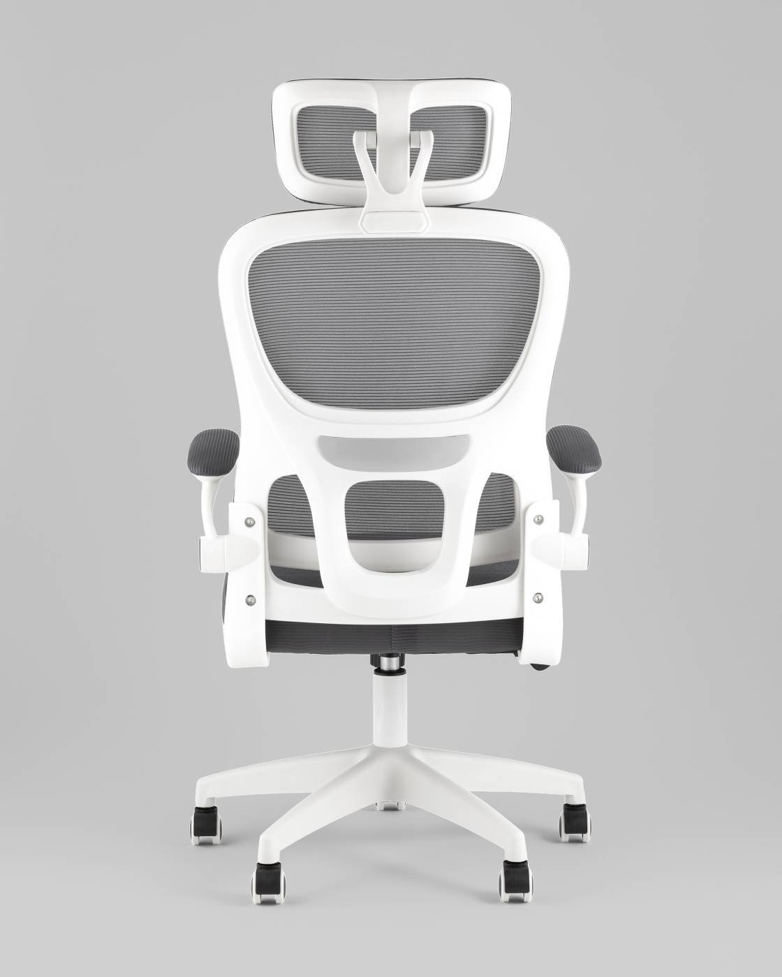 OUE-2529W grey Офисное кресло Stool Group OUE-2529W grey