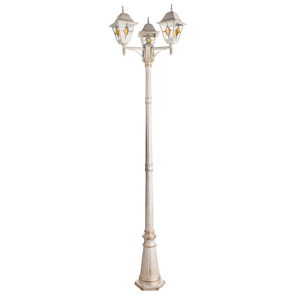 A1017PA-3WG Столб фонарный уличный Arte Lamp Berlin A1017PA-3WG