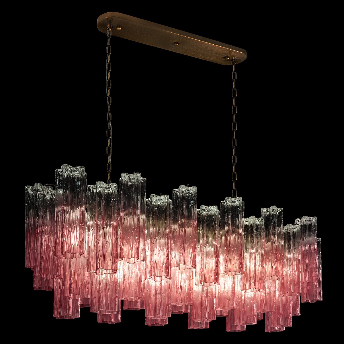 10580/1000R Clear pink 10580/1000R Clear pink Подвесной светильник LOFT IT Murano