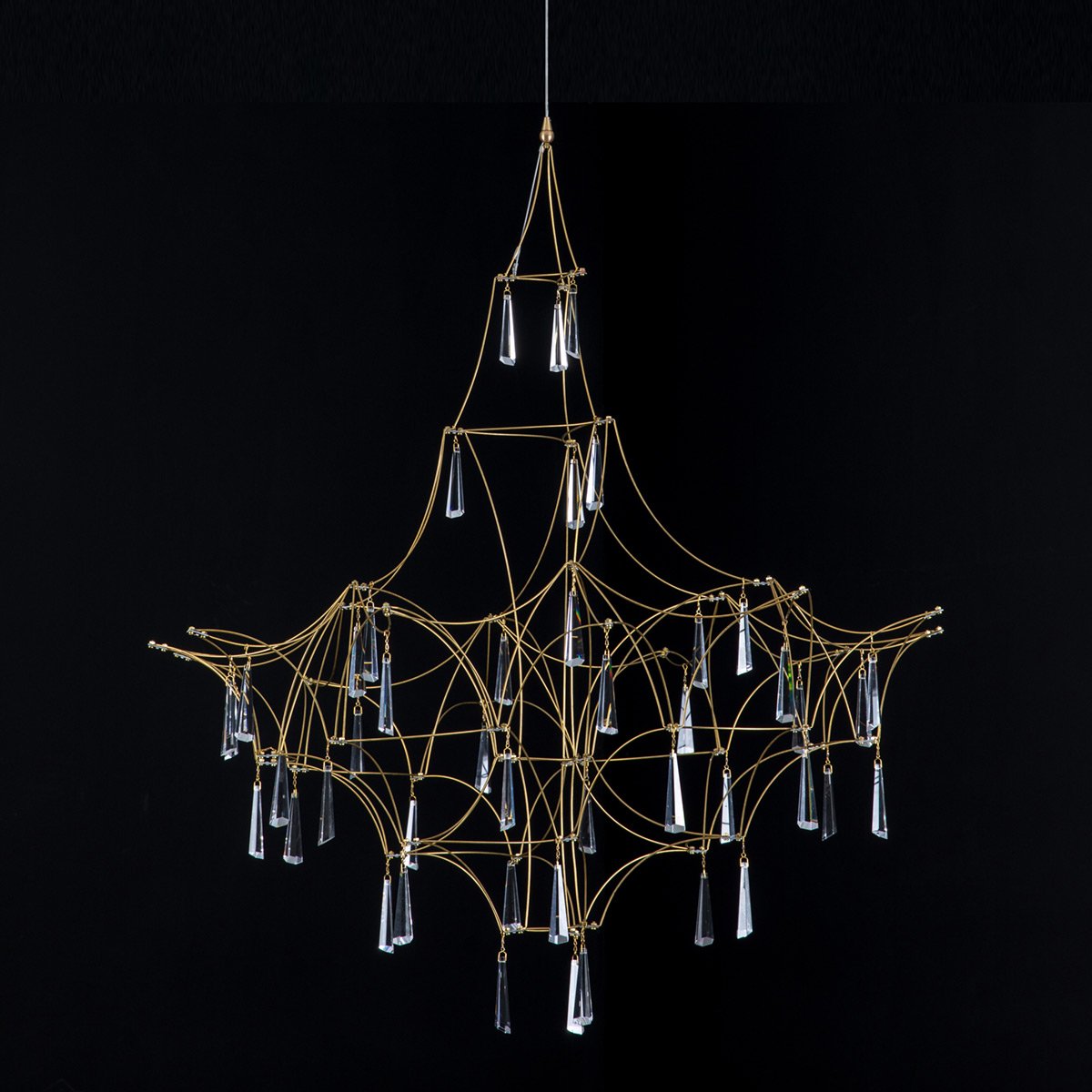 Подвесная люстра Delight Collection Lucciola MD18001068-1E matt gold