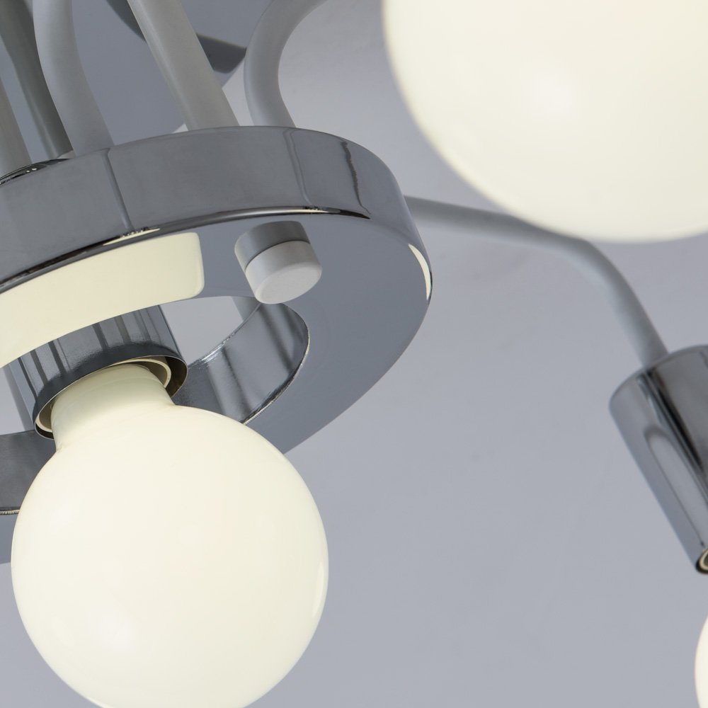 Потолочная люстра Arte Lamp Gelo A6001PL-7WH