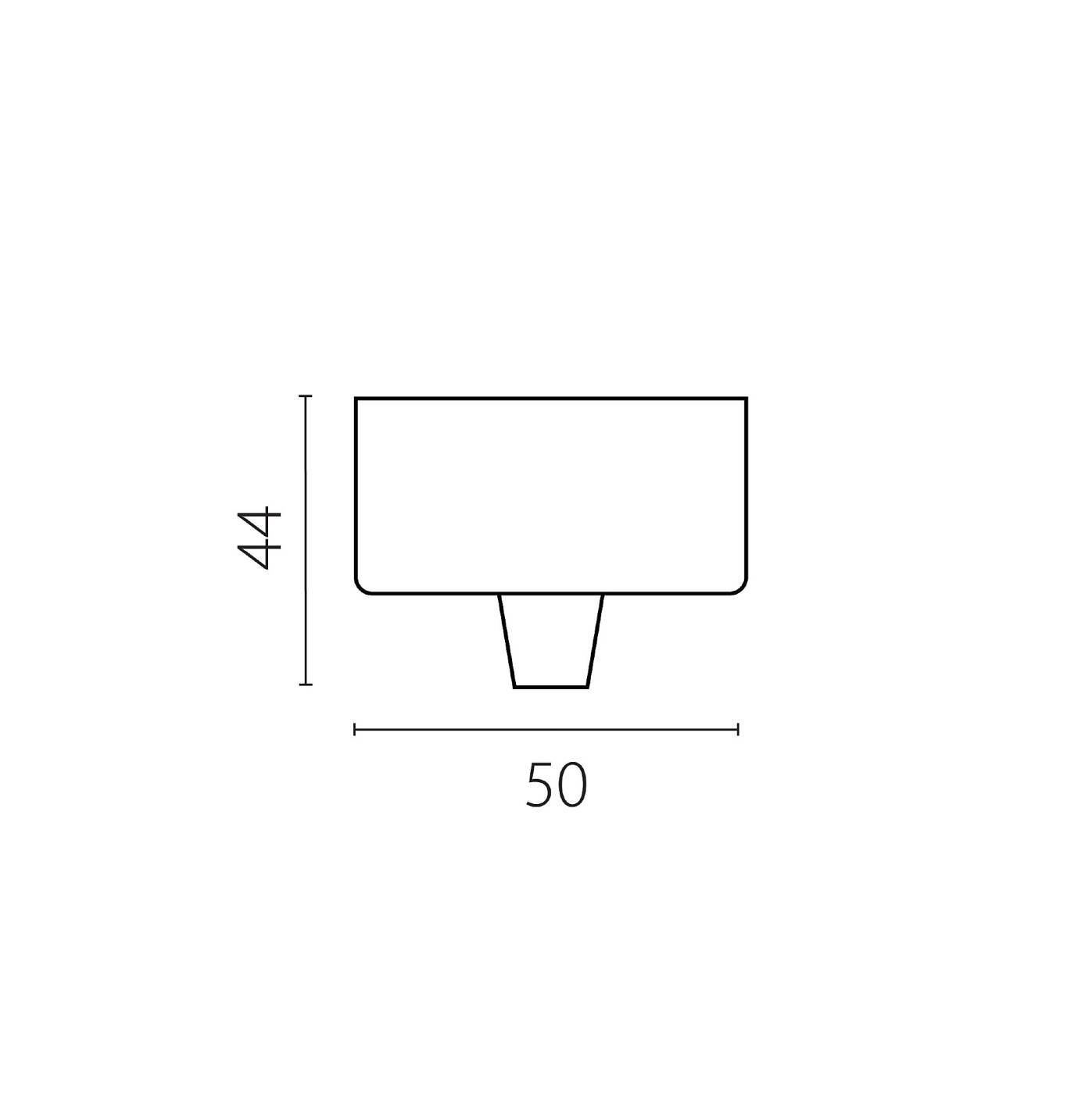Чаша потолочная накладная 50 д/подвода питания 510117 на 48В Lightstar Due Hermes 510017