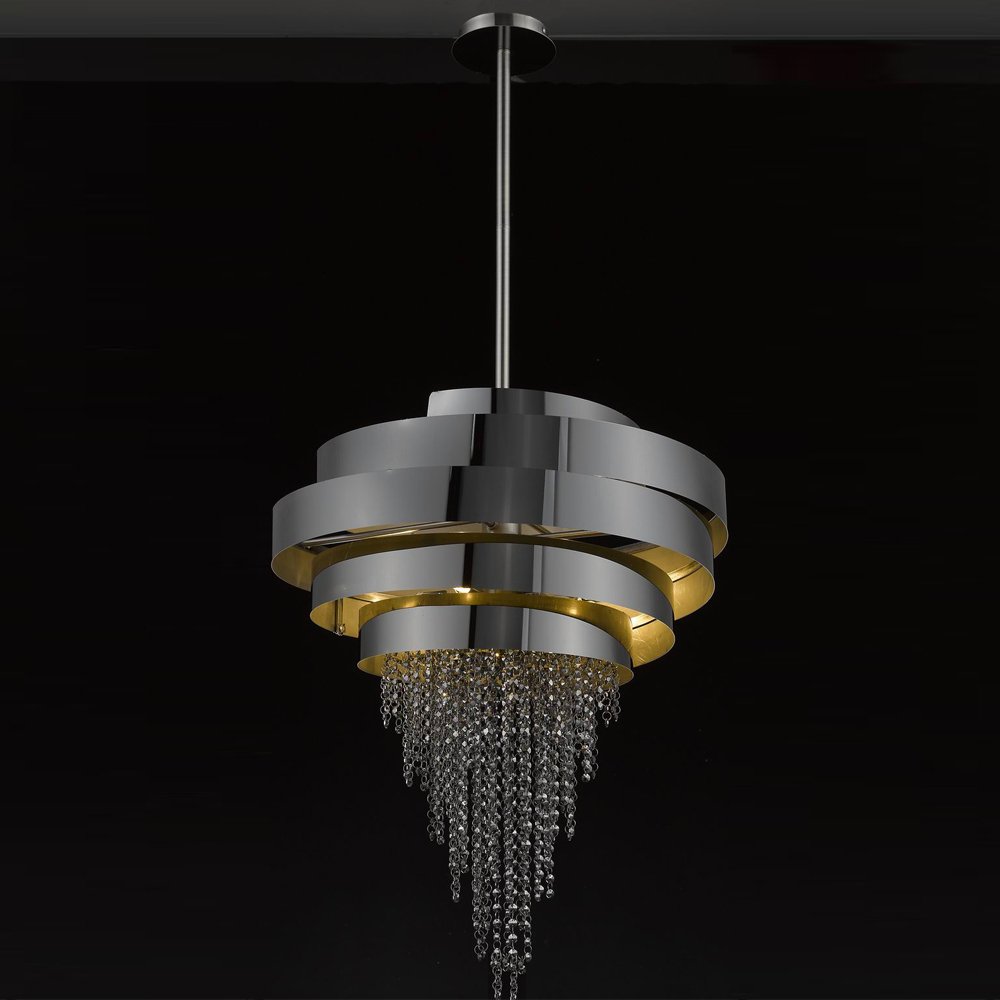 68044 black chrome Подвесная люстра Delight Collection 68044 68044 black chrome