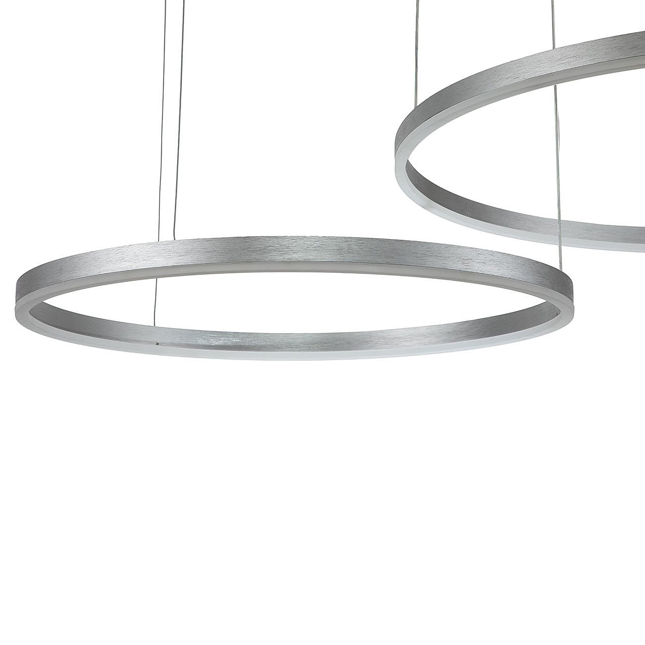 V000012L Подвесная люстра Indigo Galass 14001/2P Silver V000012L