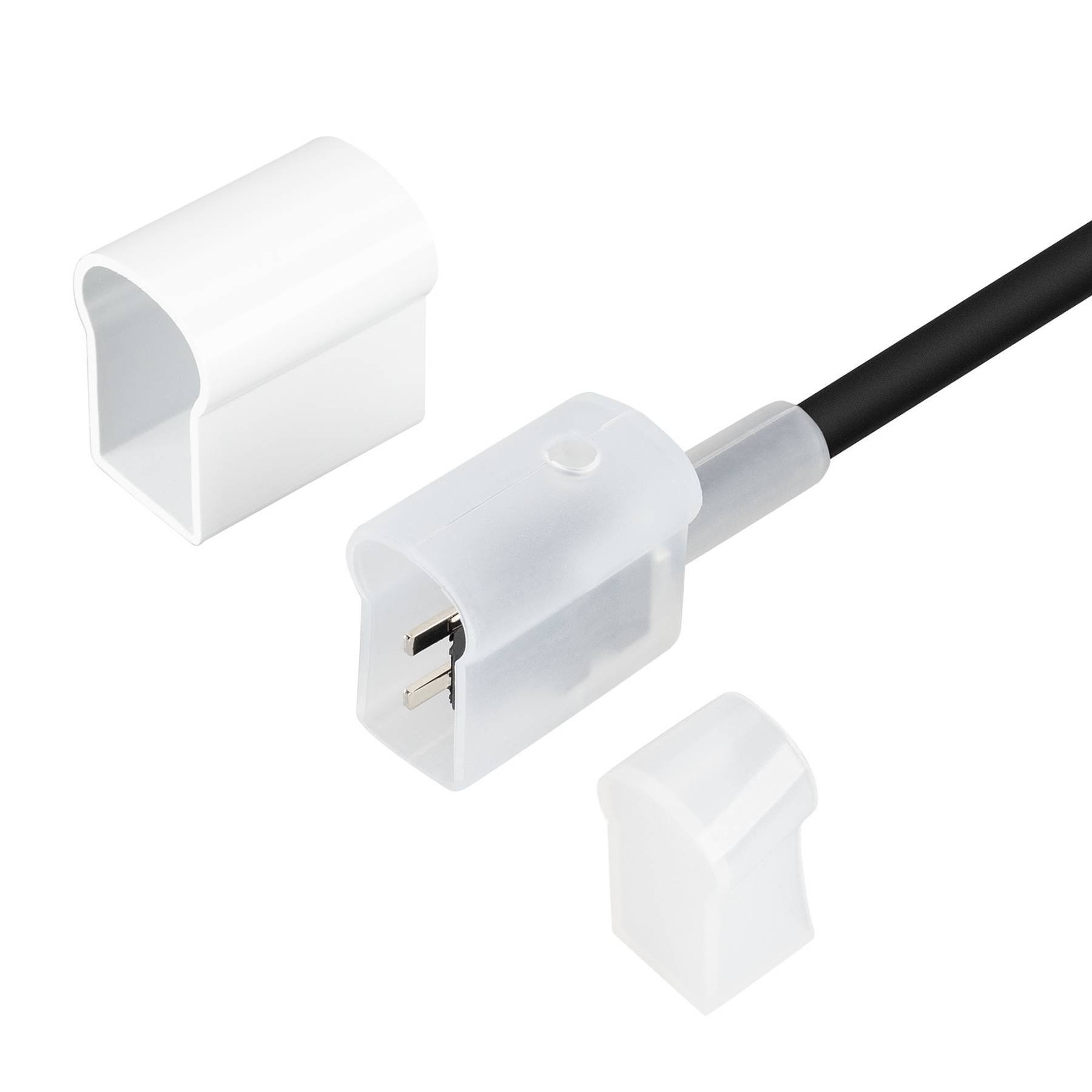 052671 Шнур питания предназначен для подключения гибкого неона серии MOONLIGHT сечения 12х24 мм Arlight 052671