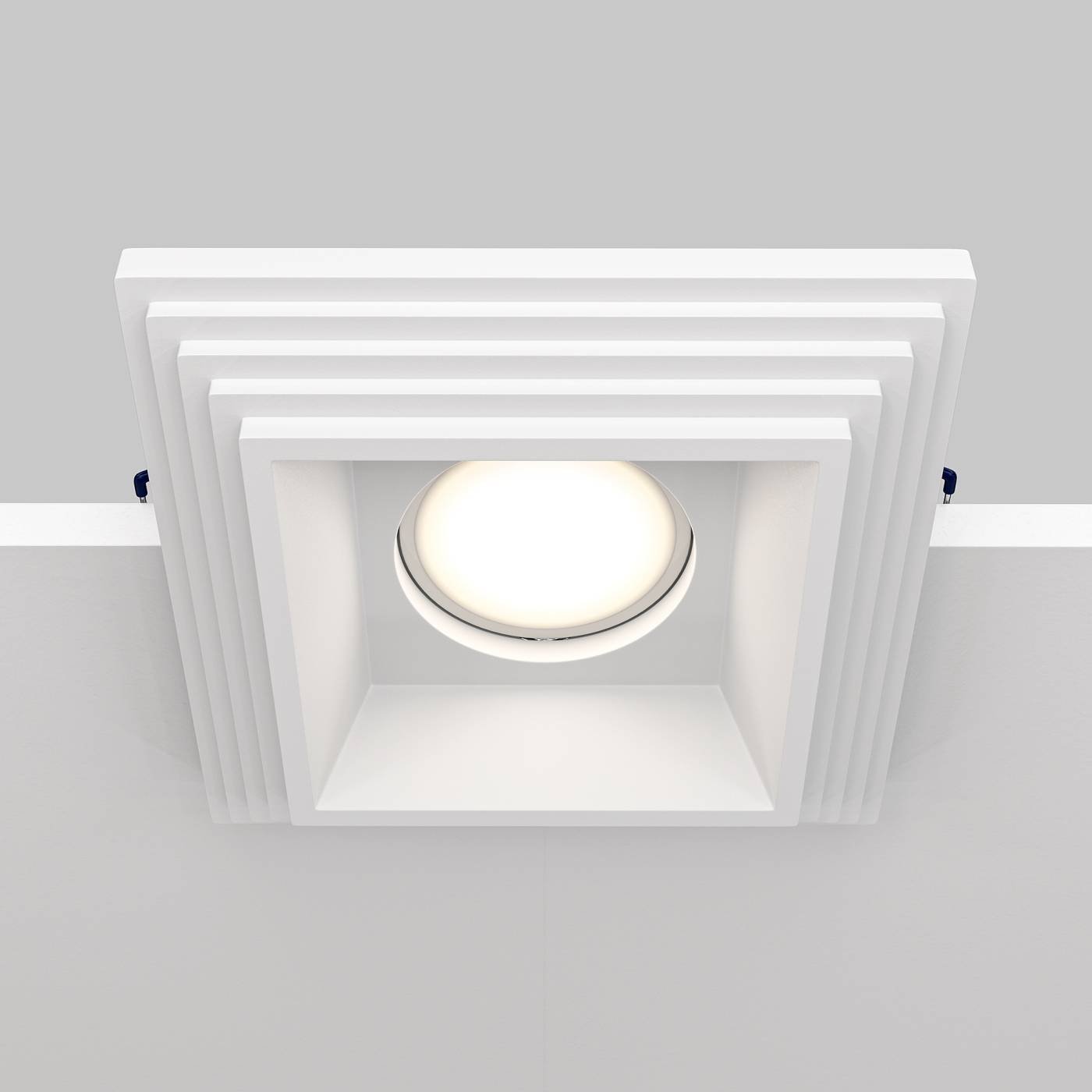 Встраиваемый светильник Maytoni Gyps Modern DL005-1-01-W-1