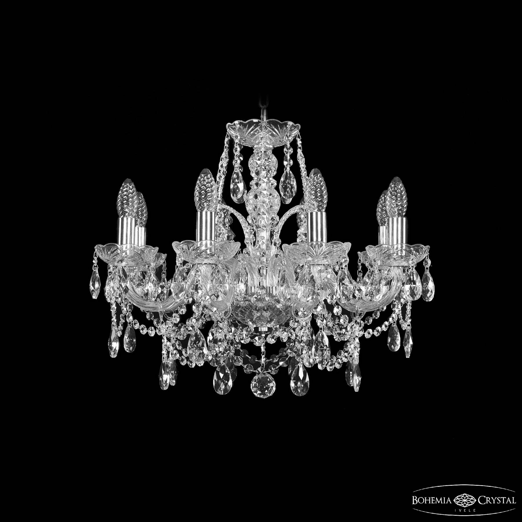 1411/8/195 Ni Подвесная люстра Bohemia 1411 1411/8/195 Ni