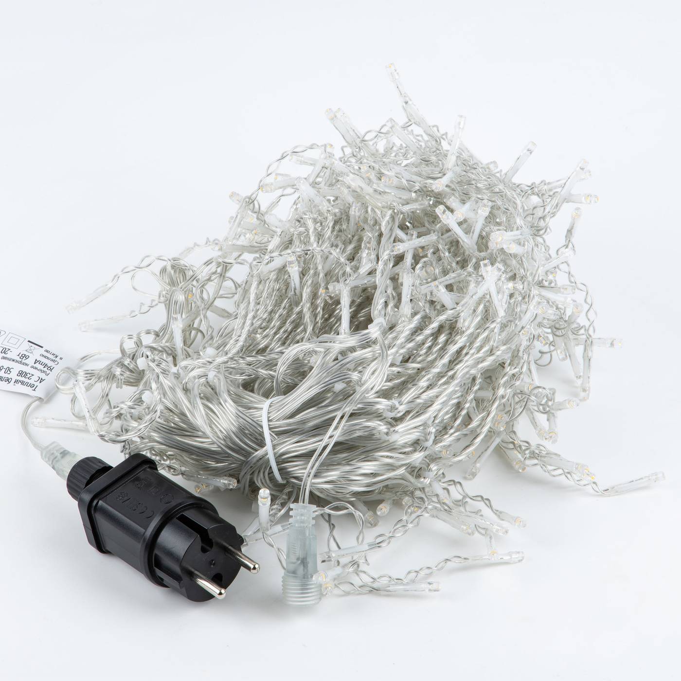 Бахрома светодиодная с эффектом мерцания, 10м Uniel ULD-B10005-480/TTK WHITE IP44