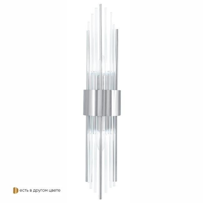 ATENTO AP2 CHROME/TRANSPARENTE Настенное бра Crystal Lux Atento ATENTO AP2 CHROME/TRANSPARENTE