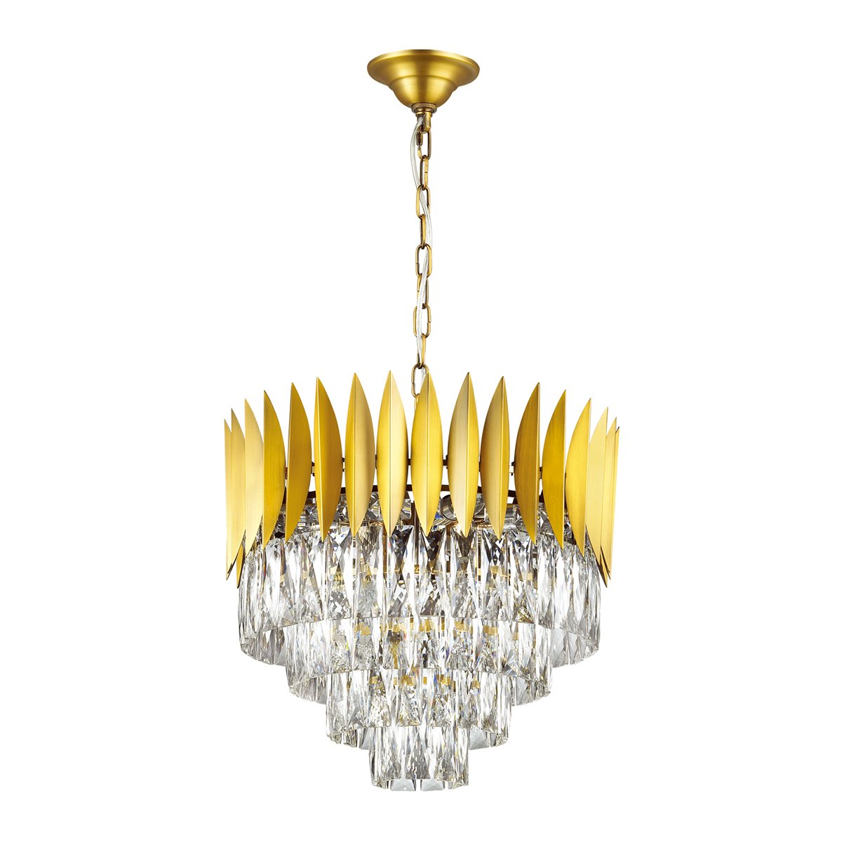 Подвесная хрустальная люстра Valetta Odeon Light 4124/12
