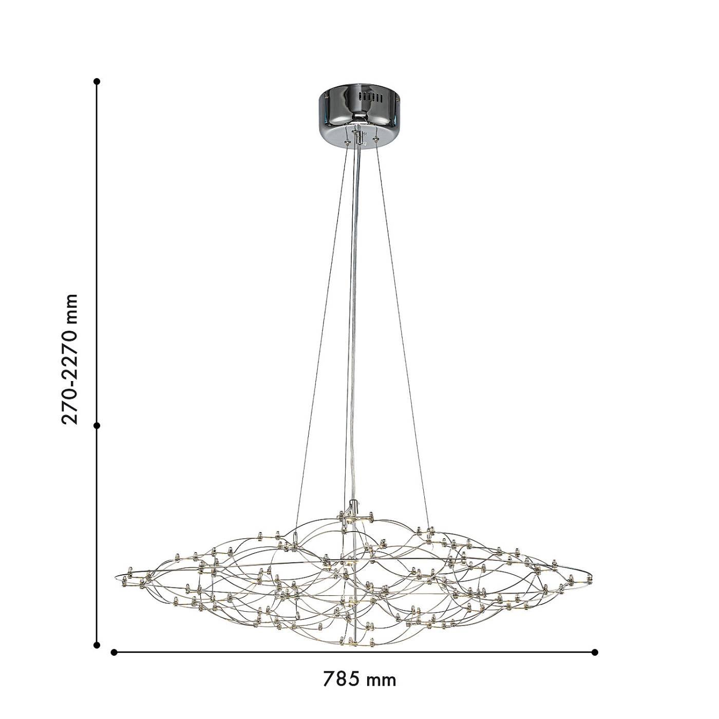 Подвесная люстра Favourite Thinner 4305-8P
