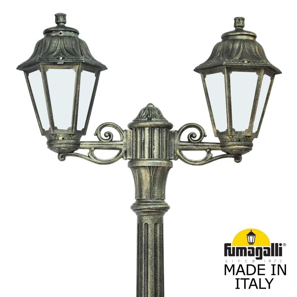 Столб фонарный уличный Fumagalli Anna E22.158.S20.BYF1R