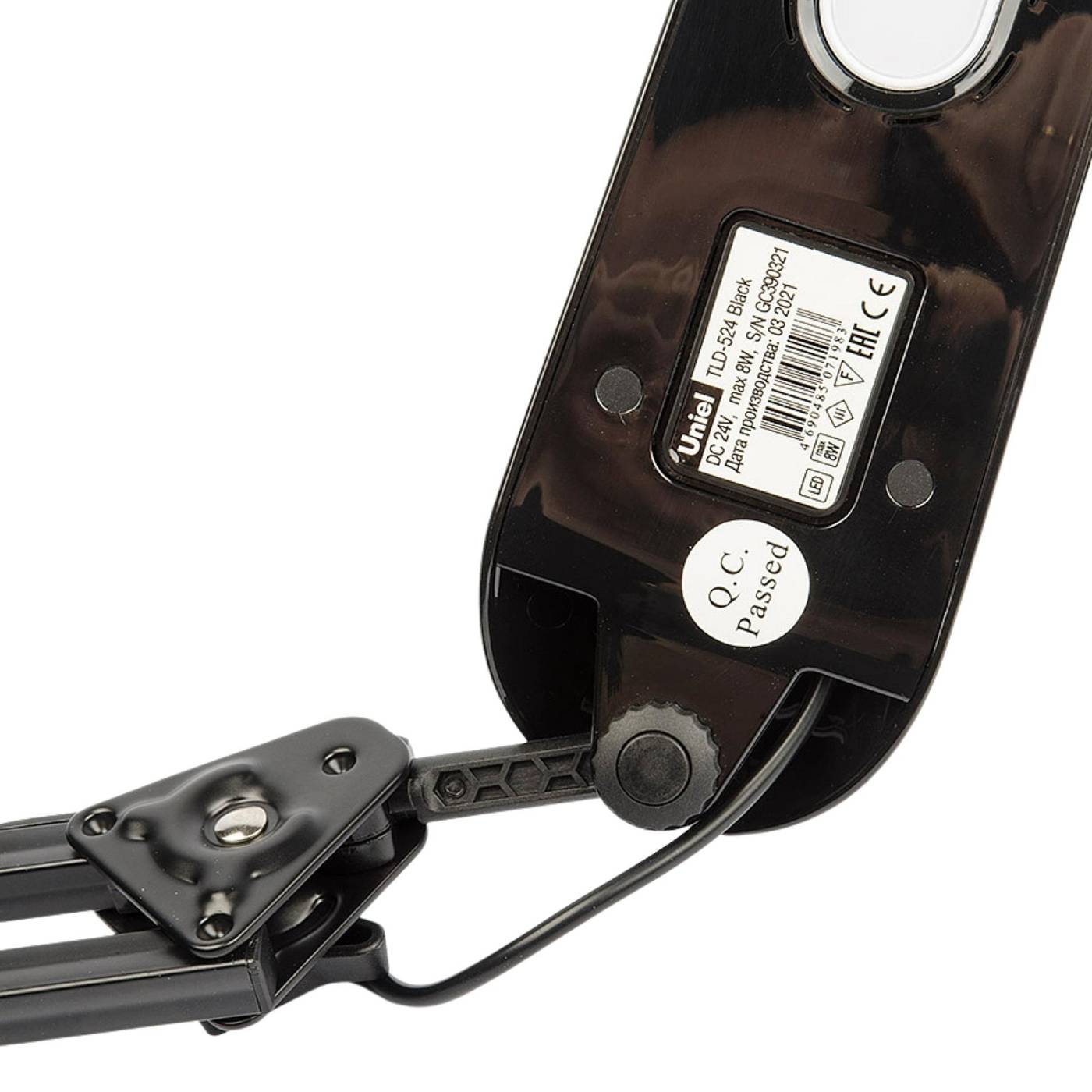 TLD-524 Black/LED/500Lm/4500K/Dimmer Настольная лампа Uniel TLD-524 Black/LED/500Lm/4500K/Dimmer