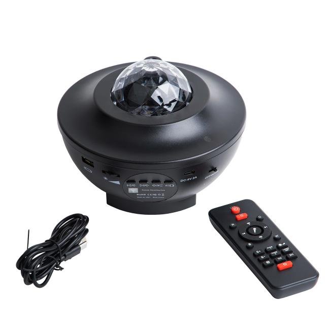 ULI-Q333 6W/RGBW BLACK Светодиодный светильник-проектор с Bluetooth Volpe ULI-Q333 6W/RGBW BLACK