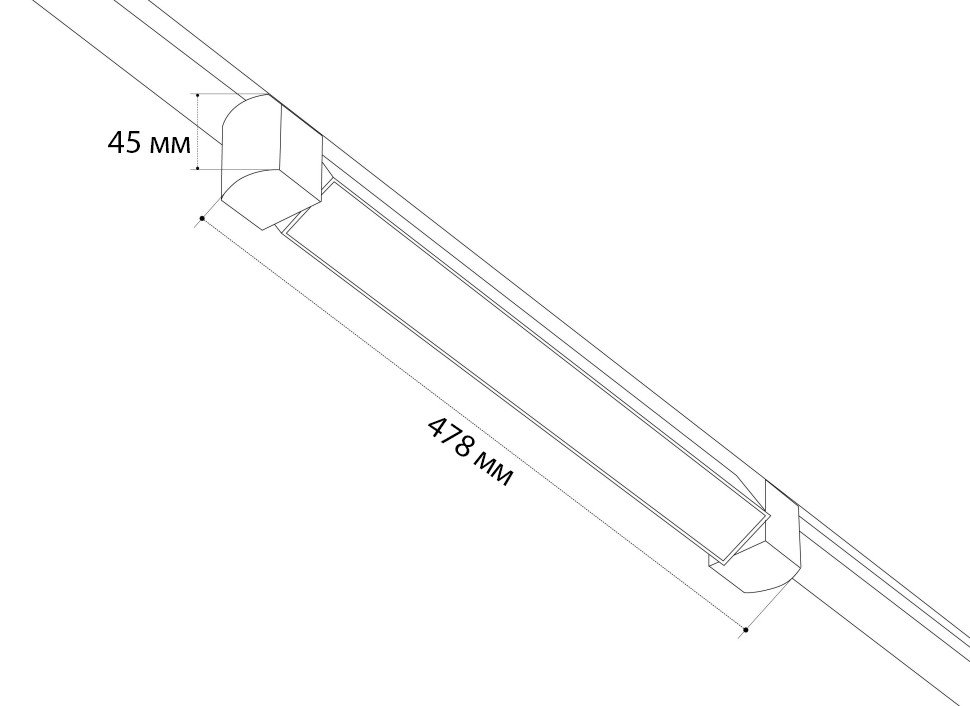 Трековый светильник Italline IT08 IT08-8030 black 4000K