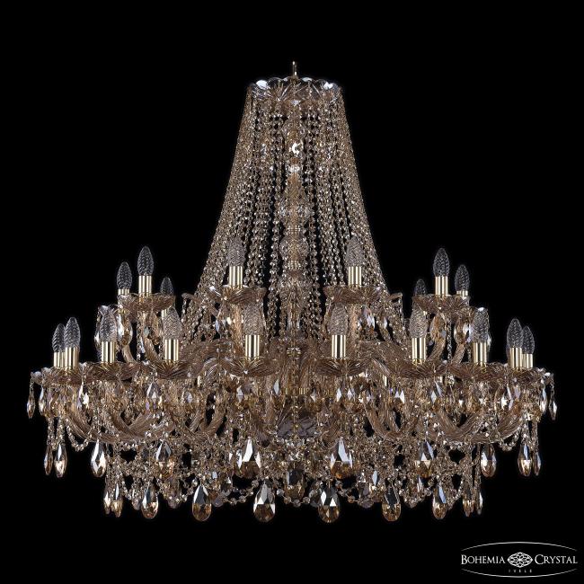 Подвесная хрустальная люстра 1411 Bohemia 1411/20+10/400 G M721