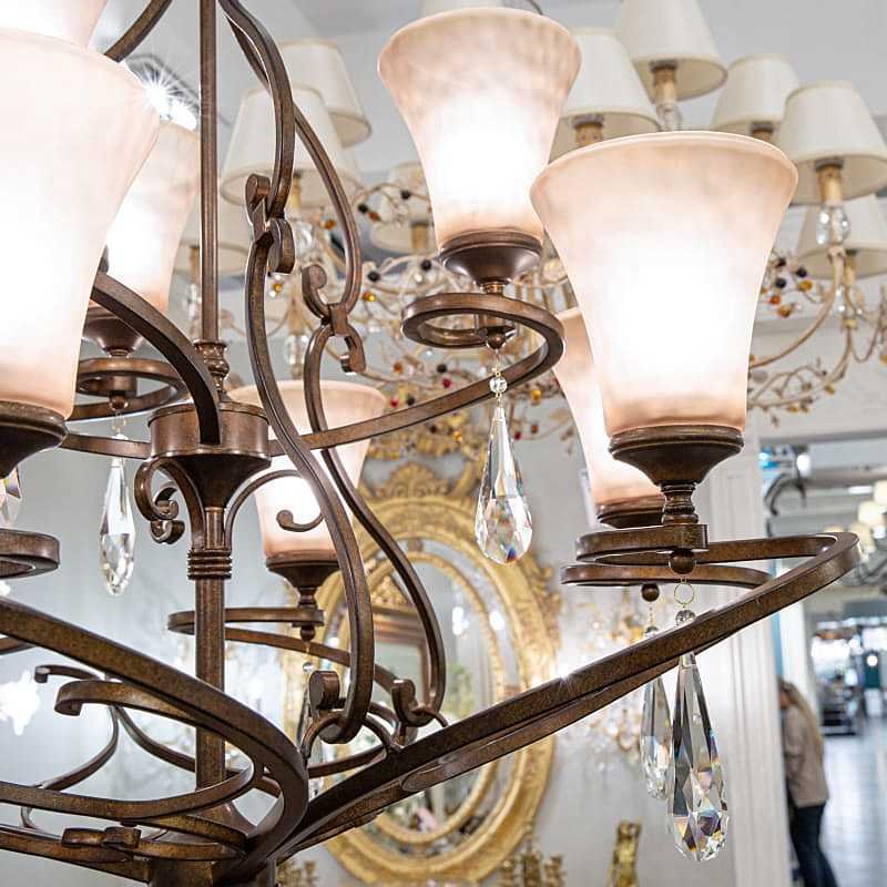 Люстра многоярусная Filante L55609.17 L'Arte Luce