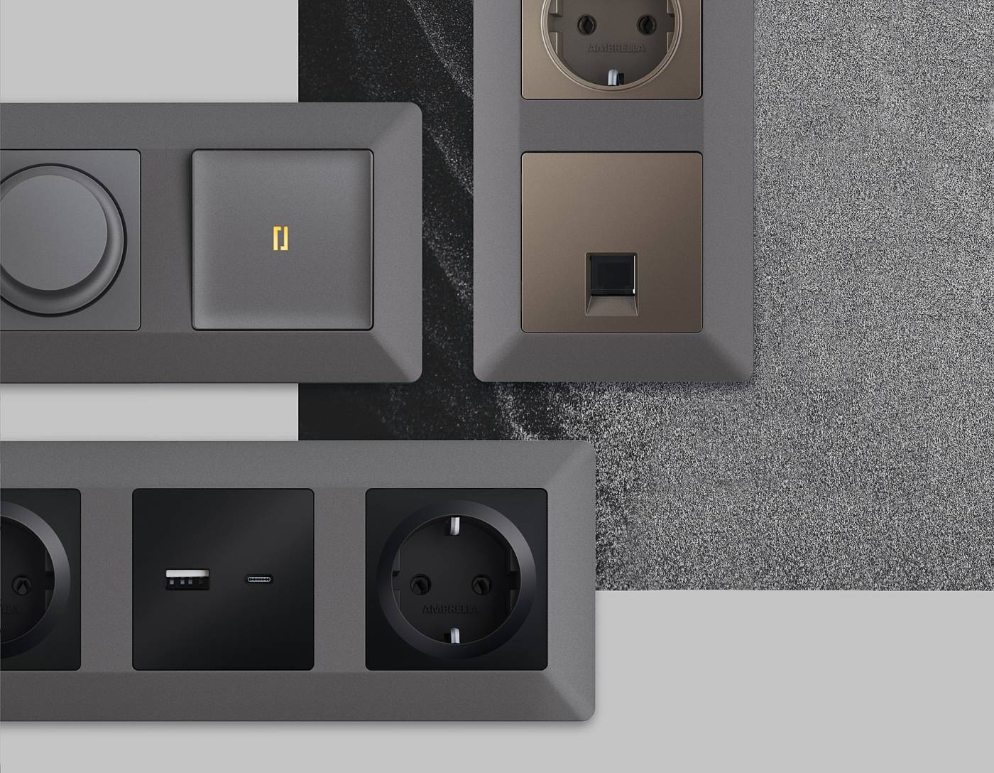 AF110652 Рамка Ambrella Volt Line AF110652