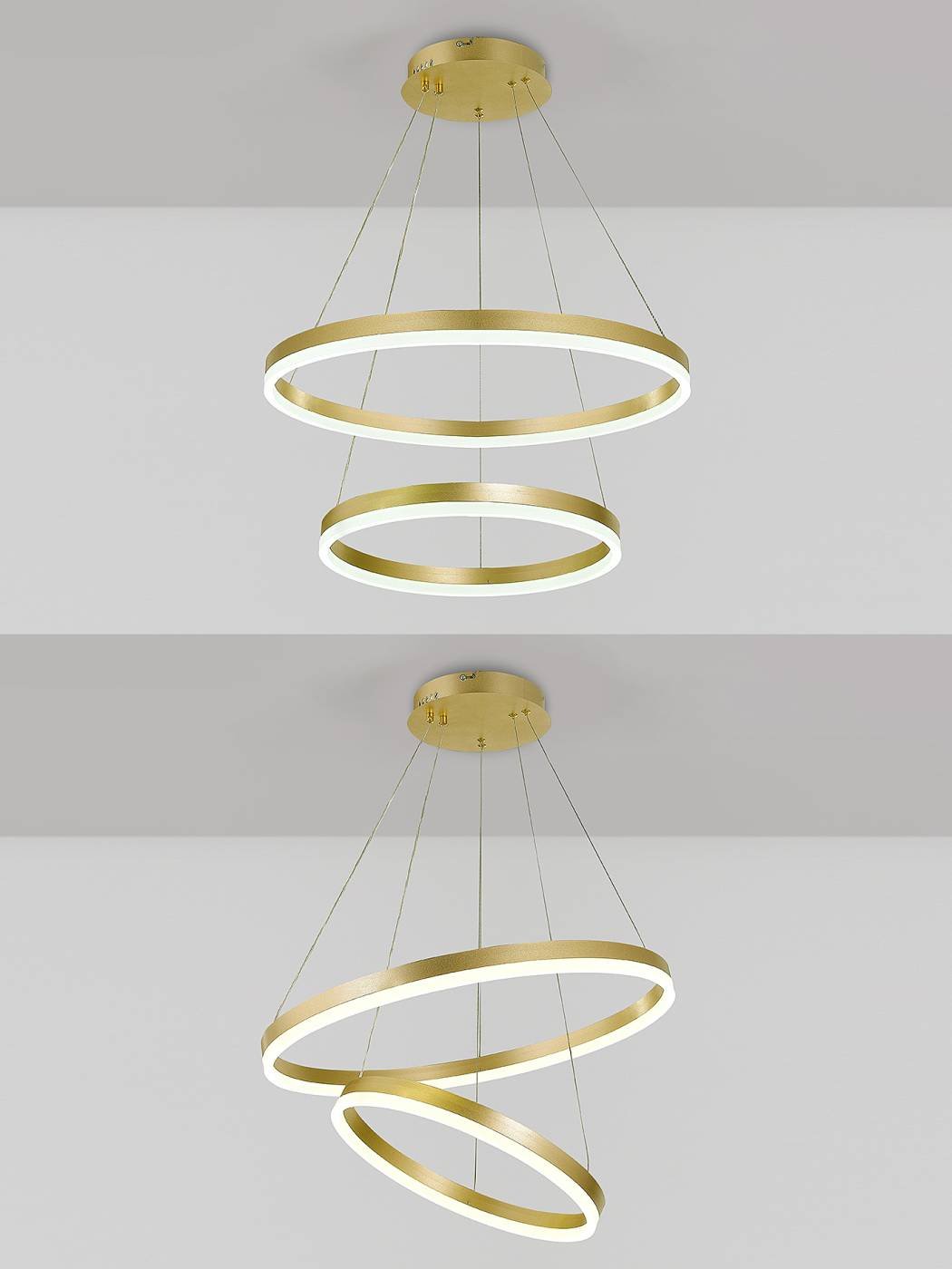 Подвесная люстра Natali Kovaltseva Oreol LED LAMPS 81299