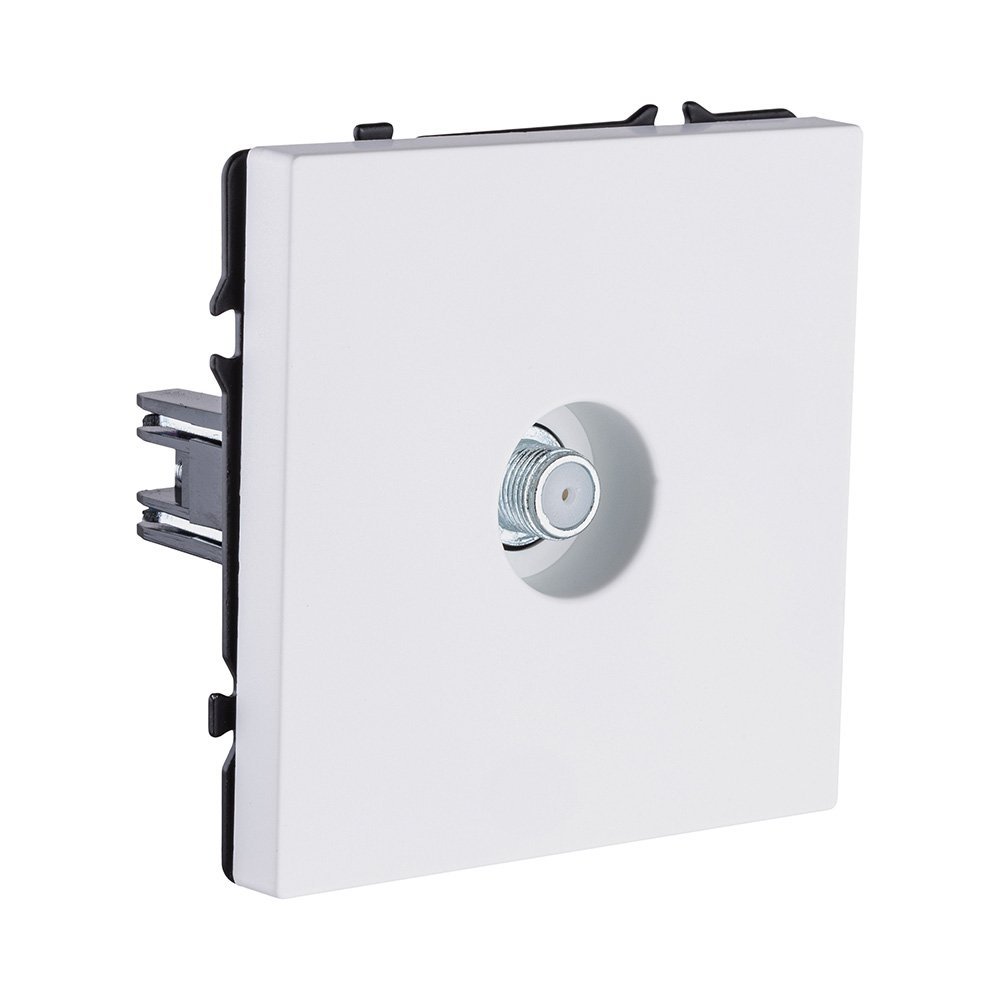 EC-020WH Розетка TV, белый матовый Kollinger Eclipse EC-020WH