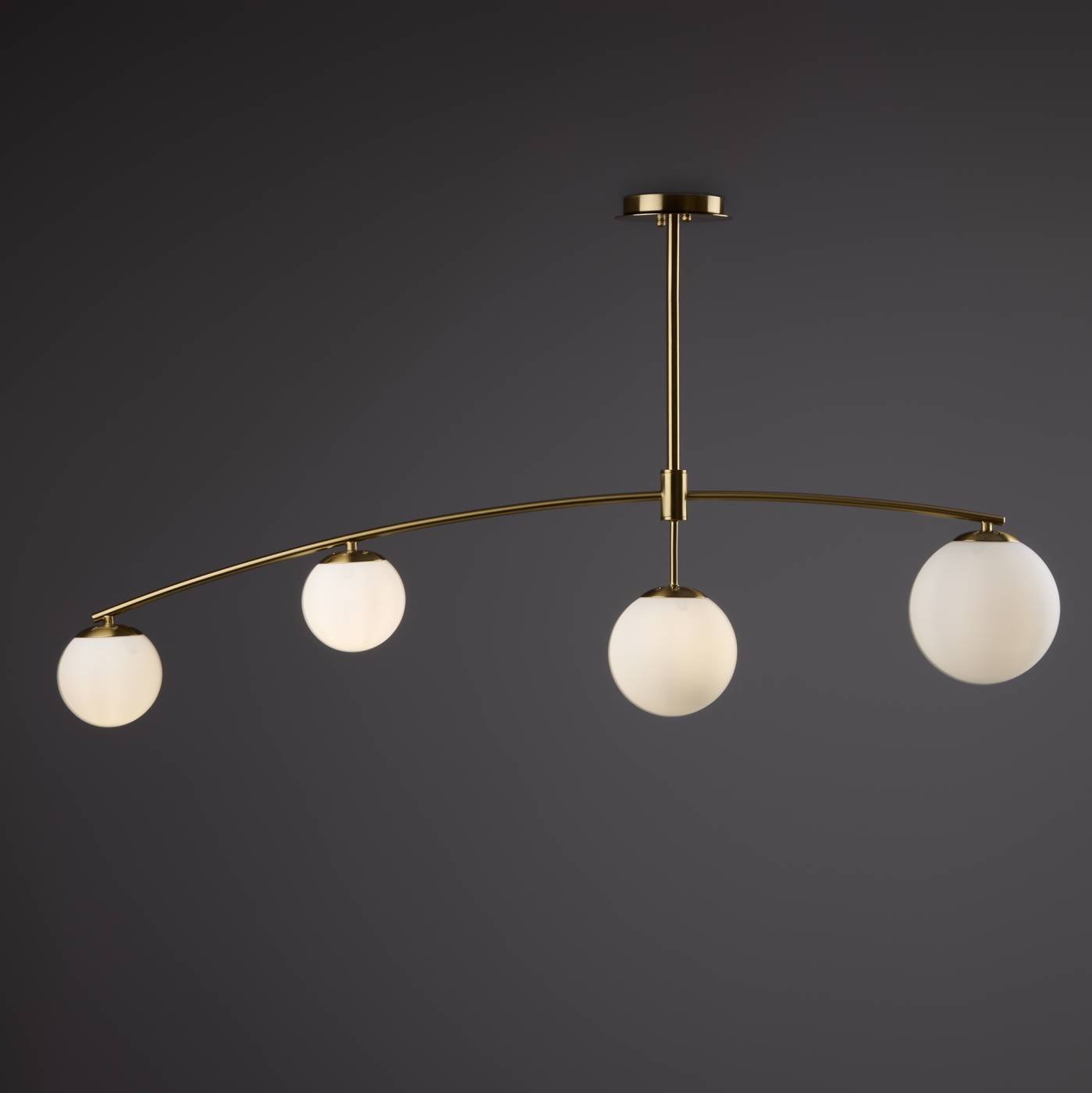 FR5443CL-04BS Потолочная люстра Freya Hanger FR5443CL-04BS
