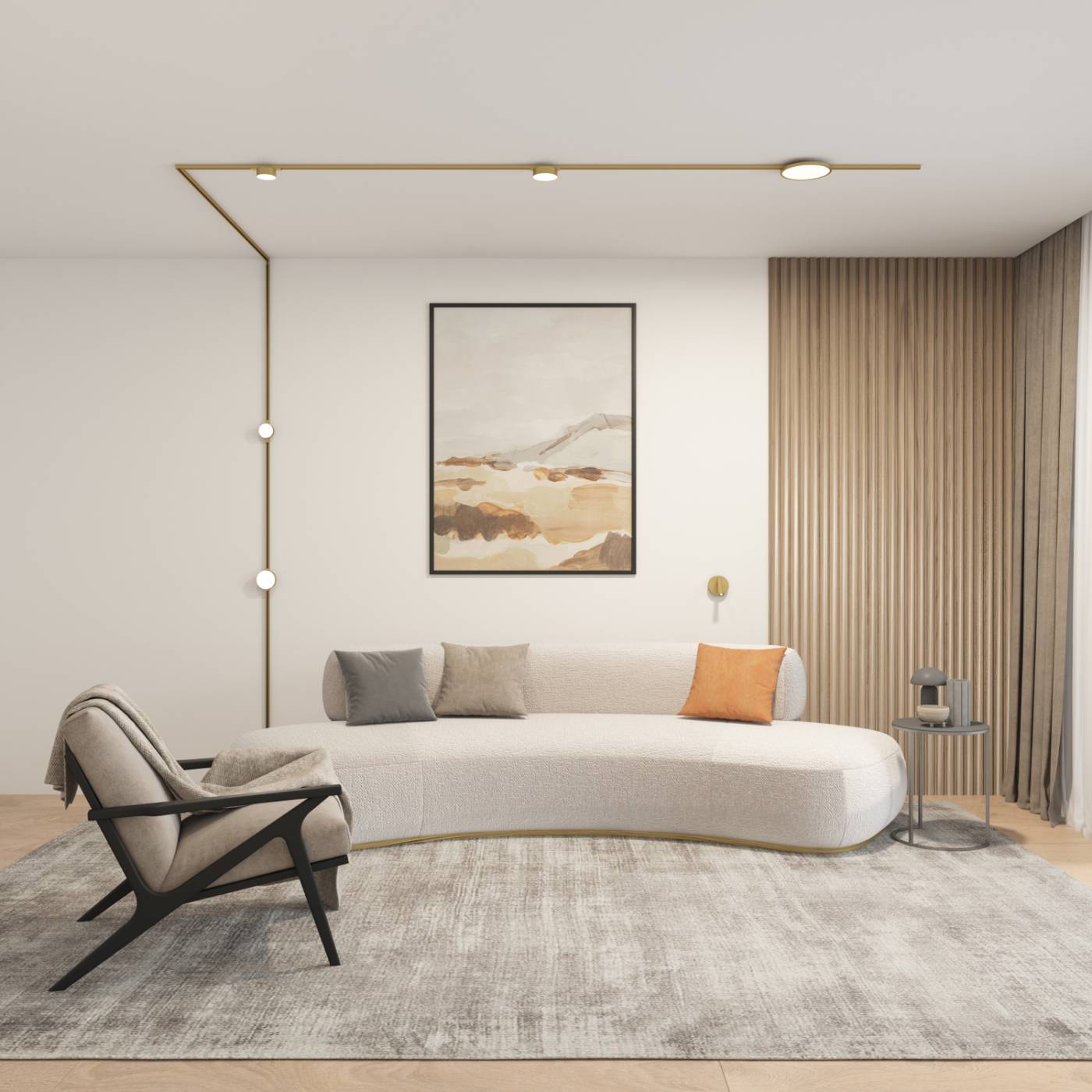 Настенный светильник Denkirs SHINE WALL DK5072-SB
