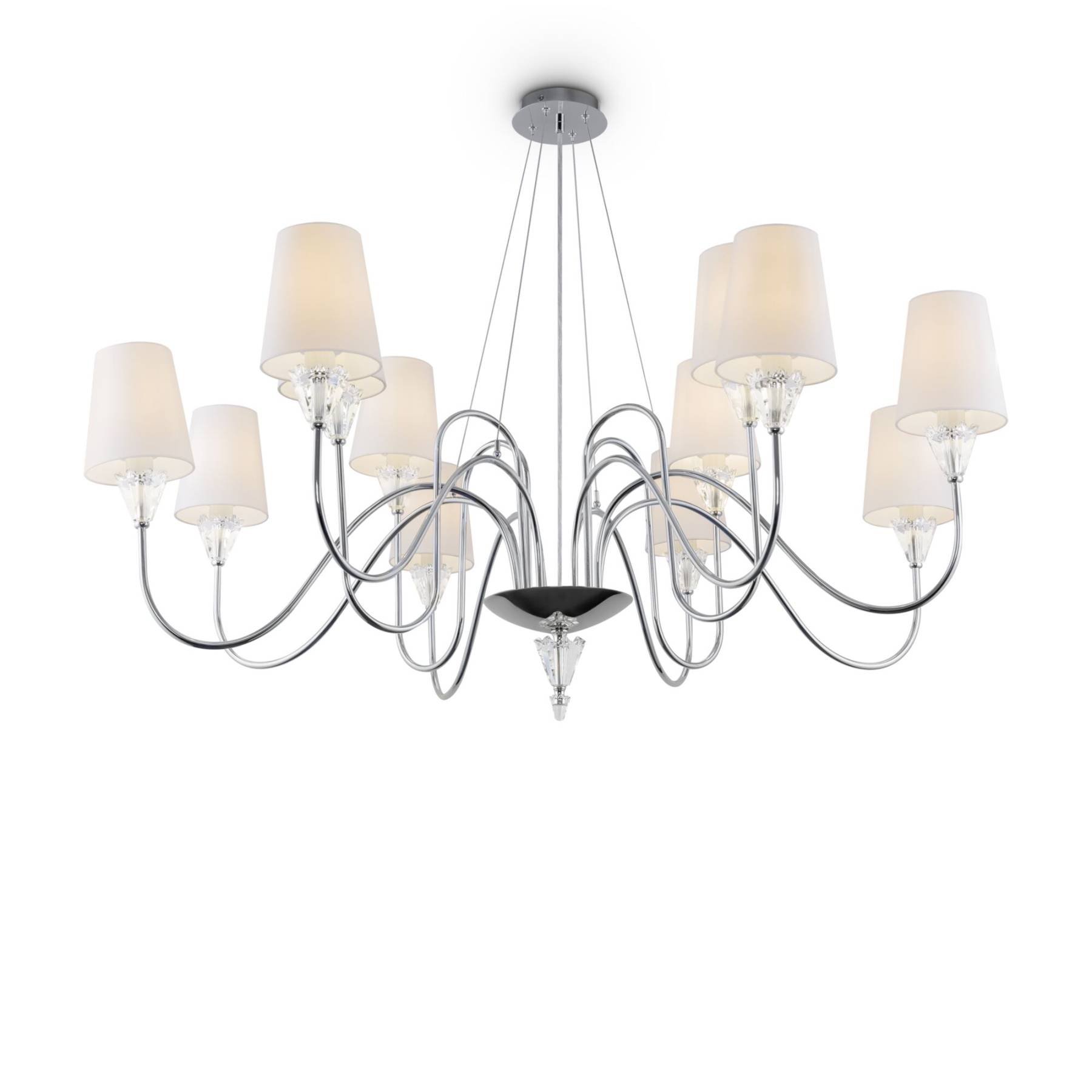 MOD078PL-12CH Подвесная люстра Maytoni Florero MOD078PL-12CH