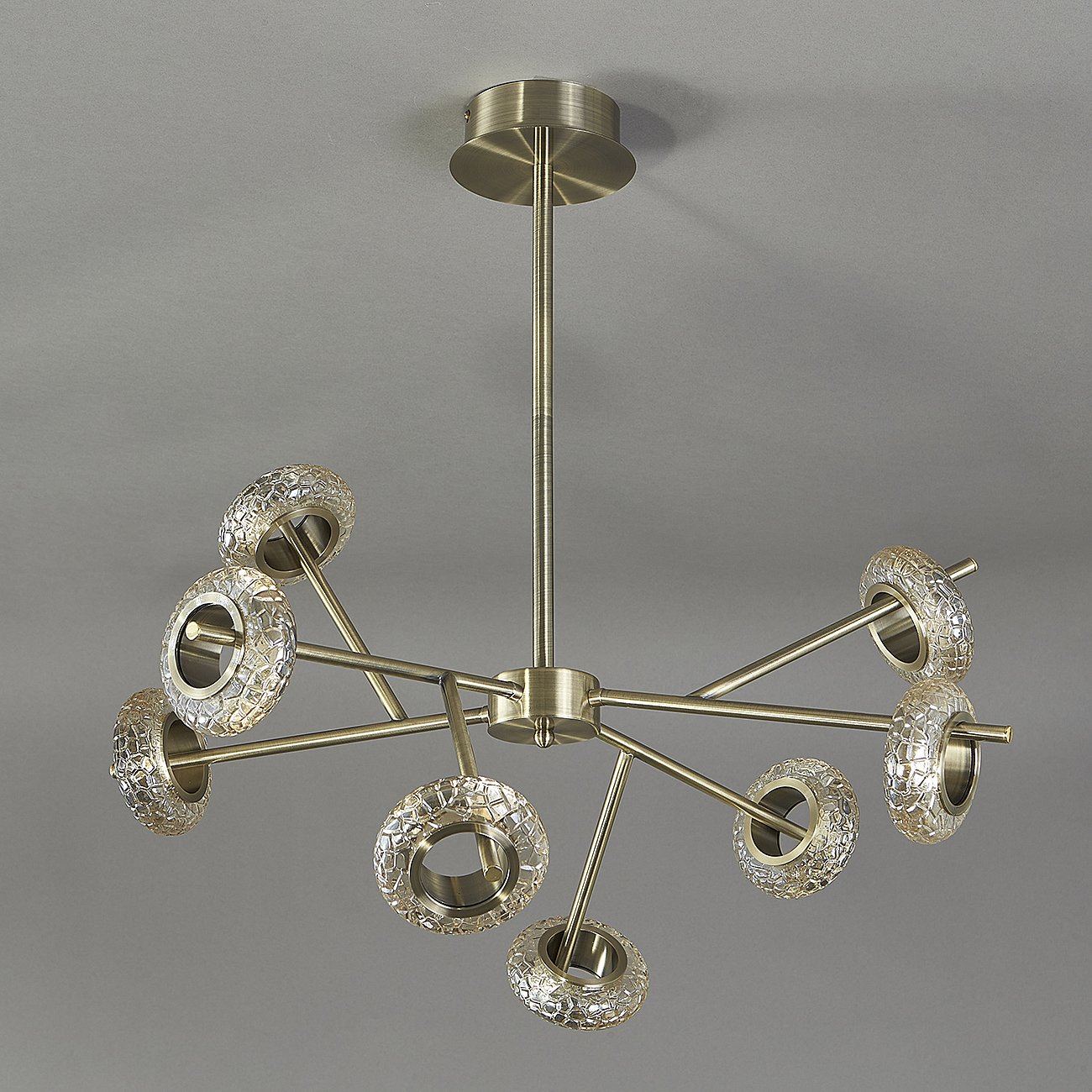 Потолочная люстра Escada Gravity 10252/8LED Brass