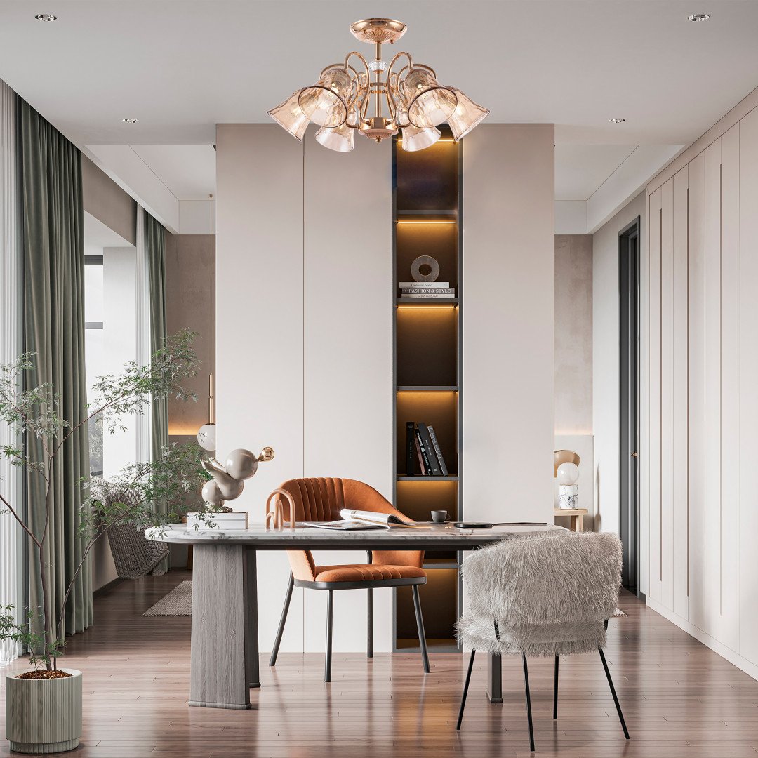 340800/6 FGD Потолочная люстра Arte Milano Am340800 340800/6 FGD