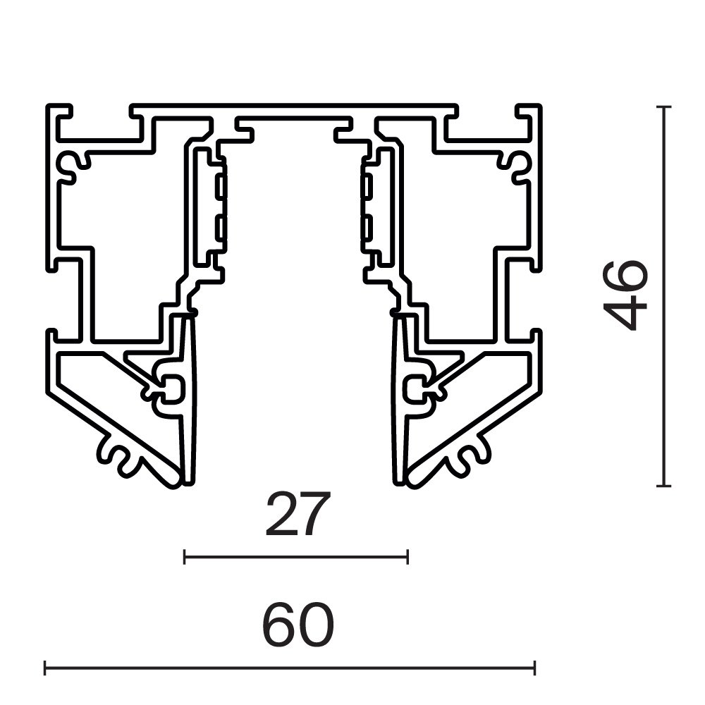 TRX034-SCH-423B Шинопровод Busbar trunkings Exility Maytoni TRX034-SCH-423B