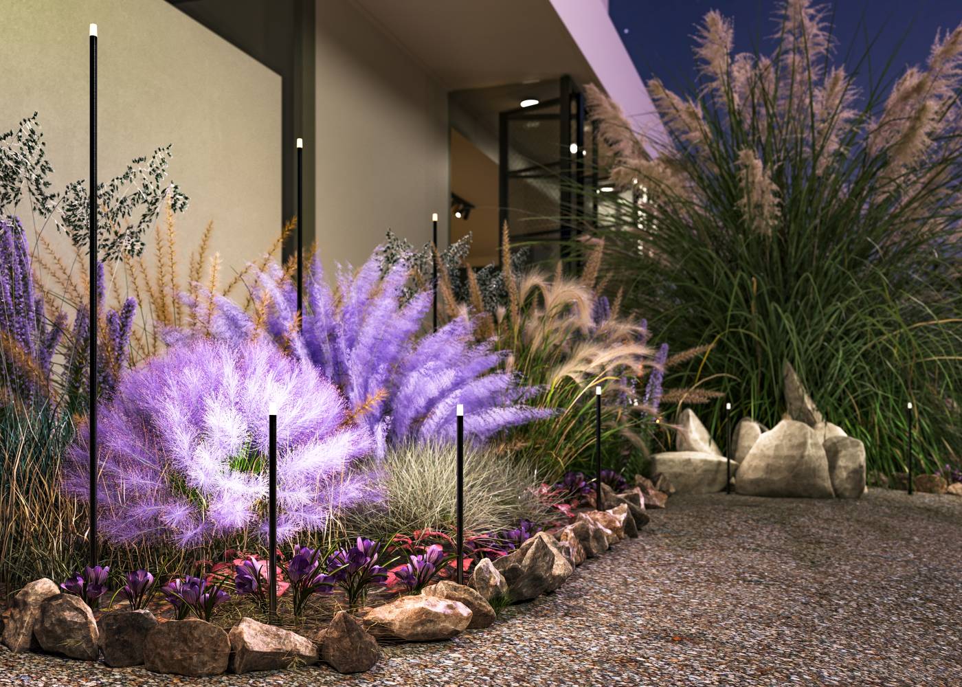 O441FL-L1GF3K1 Грунтовый светильник Maytoni Spear O441FL-L1GF3K1