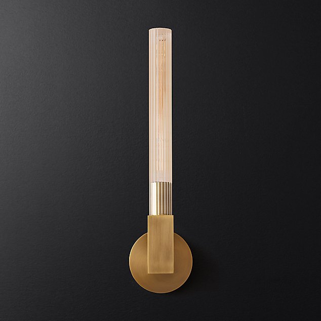 Настенное бра Delight Collection Cannele KM0550W-1 brass