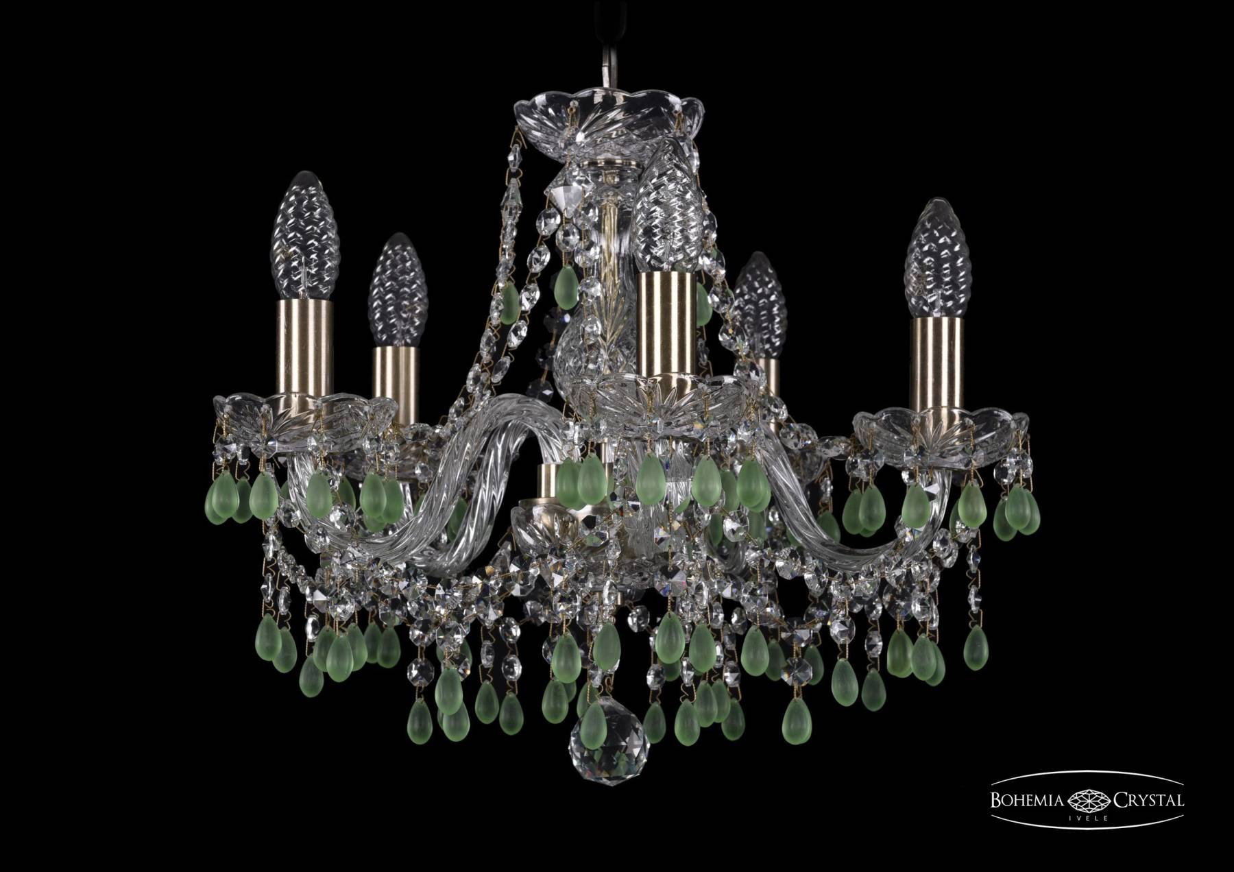 1410/5/141 Pa V5001 Подвесная хрустальная люстра 1410 Bohemia 1410/5/141 Pa V5001
