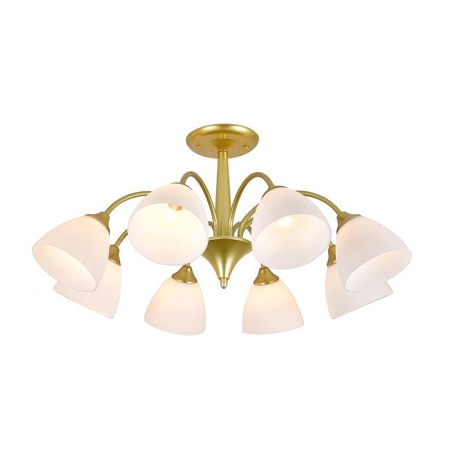 Потолочная люстра Escada Ilex 150003/8R E27*60W Gold ES0000034