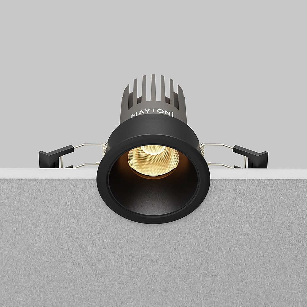 Встраиваемый светильник Maytoni Dip DL123-10W-2.7K-B