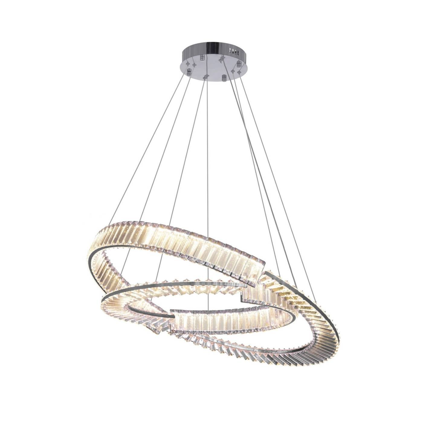LDP 6026-800-600 CHR Подвесная люстра Lumina Deco LDP 6026-800-600 CHR