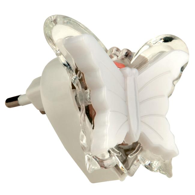 DTL-308-Бабочка/RGB/3LED/0,5W Детский ночник Uniel DTL-308-Бабочка/RGB/3LED/0,5W