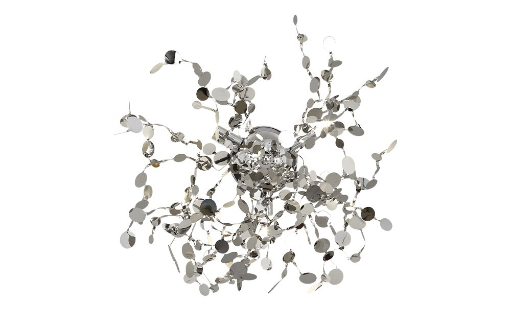Настенное бра Crystal Lux Garden GARDEN AP-PL3 D400 CHROME